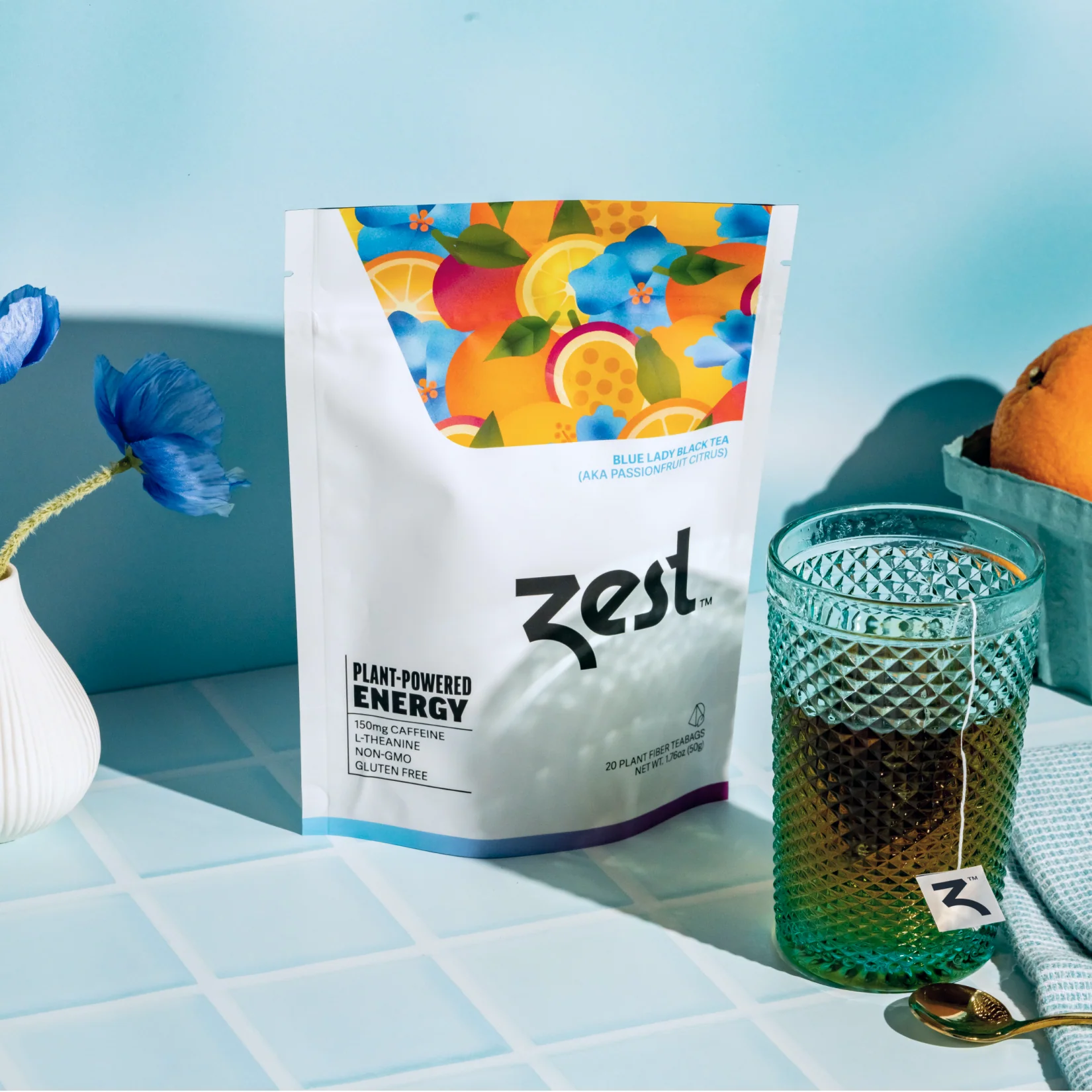 Blue Lady Tea Bags - Image 8