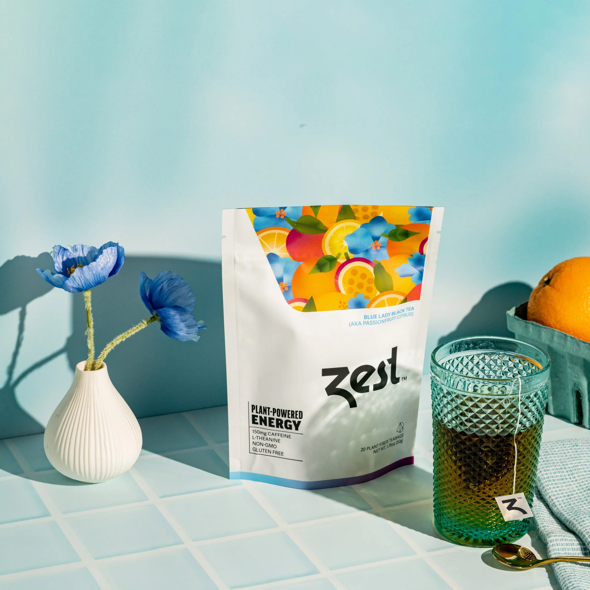 Blue Lady Tea Bags 2-Pack - Image 5