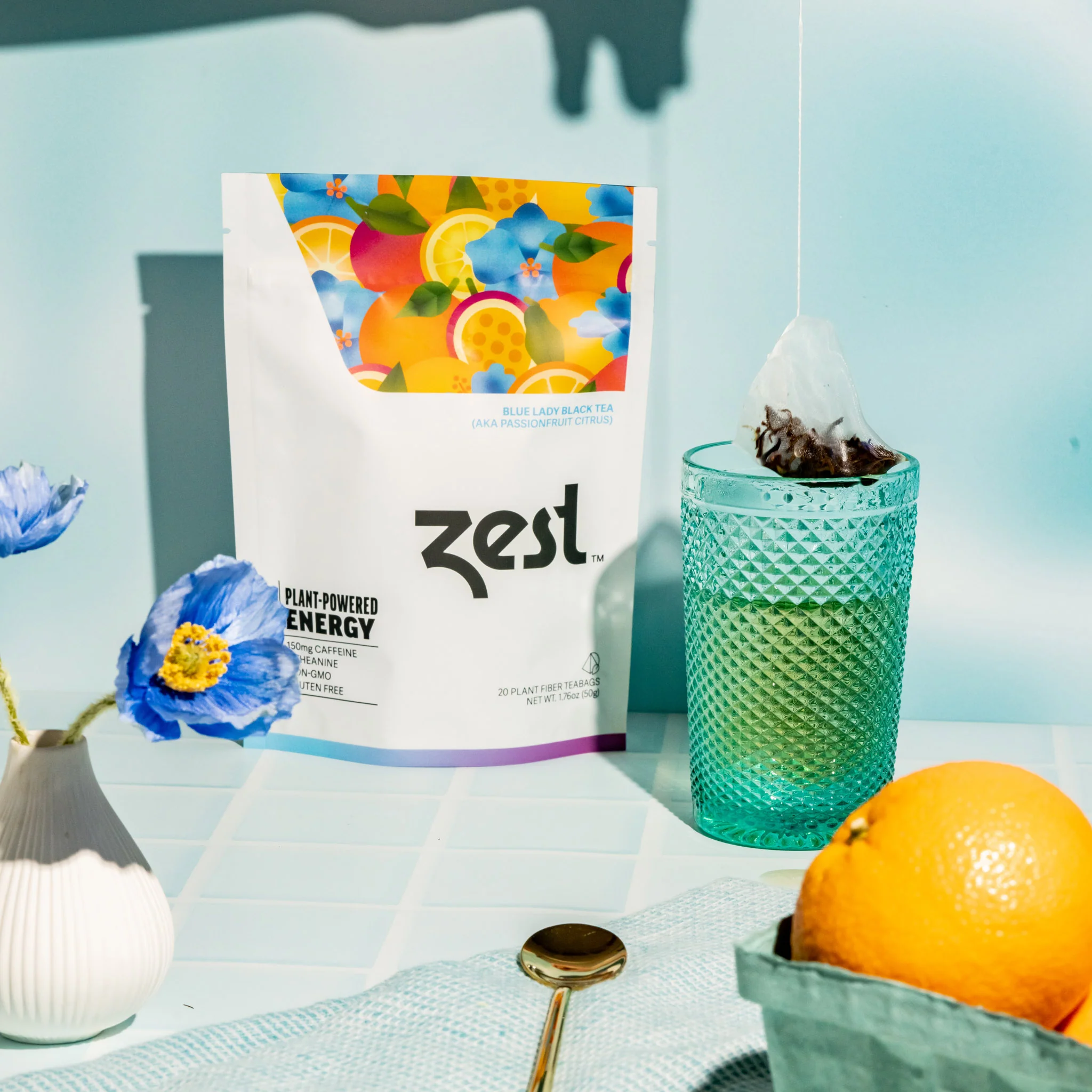 Blue Lady Tea Bags 2-Pack - Image 6