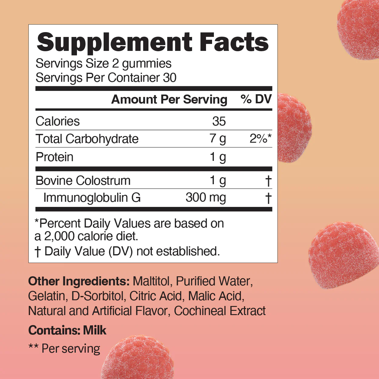 Colostrum Gummies (3-Months) - Image 8