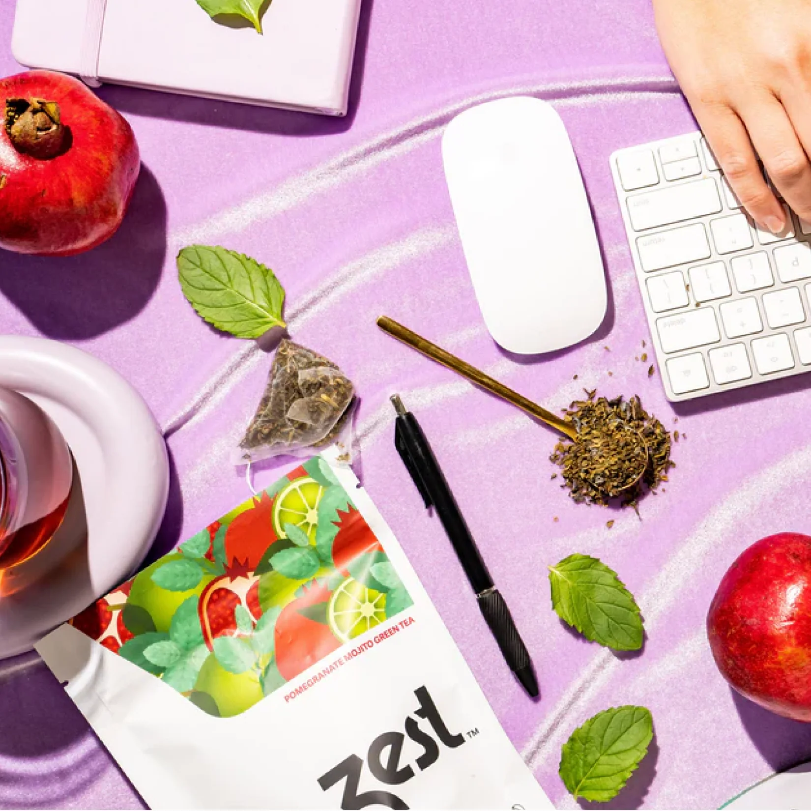 Pomegranate Mojito Tea Bags - Image 11